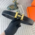 Hermes Special Leather Belt Series Original Hardware Boutique Stainless Steel Bu