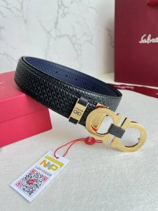 Product Name: Ferragamo Belt. Original Model: Buckle, classic pure copper buckle