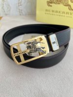 Product Name: Burberry Automatic Belt, Belt Model: Automatic Buckle, Pure Steel