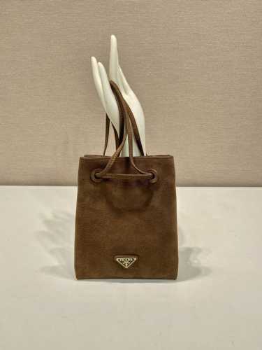 Mini Crossbody Bag 1Bh221 Suede This small crossbody bag is made of imported sue