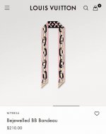 Plv2348Lv headband! The Monogram pattern pays tribute to the brand's classics, a