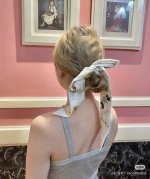 Chanel Twilly scarf is here A real cutie, Material: 100% twill silk Size 120 6C