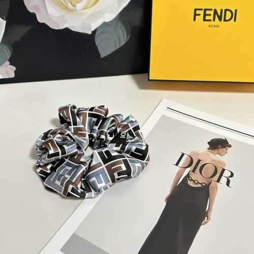 Special single with full packaging Fendi Fendi popular silk hair band, counter s