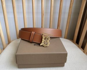 New Burberry Belt Available Now At Burberry Stores, Featuring The Iconic London