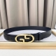 Gucci. Suitable For Both Business Casual And Formal Wear! 3.8 Cm Latest Buckle D