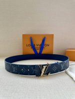 4.0 Width: The New Lv Initiales Double-Sided Belt From The 2025 Spring/Summer Co