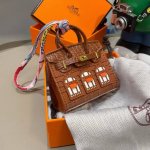 Hermes Mini Birkin Bag Pendant Creative Small House Bag Universal Bluetooth Hea