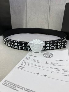 Width 4.0 Cm Versace This Palazzo Belt Is Crafted From Calf Leather And Adorned
