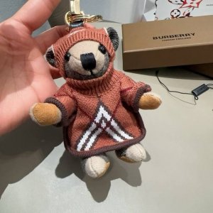 Burberry OEM P bear pendant, Burberry sweater teddy bear keychain bag ornament p