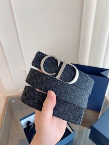 Dior Dior enhanced version French original leather, Oblique black cowhide qualit