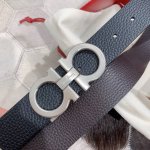 Salvatore Ferragamo 3.5cm high-end custom men's belt, choose your own combinatio