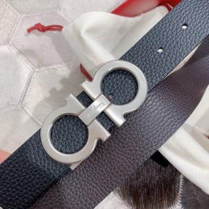 Salvatore Ferragamo 3.5cm high-end custom men's belt, choose your own combinatio