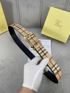Burberry: Original quality, new men's belt calfskin belt counter synchronization