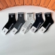 Specially packaged Louis Vuitton new mid-calf socks/slouch socks! Five pairs per