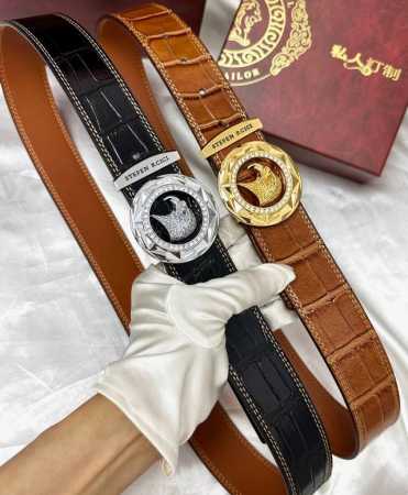Belt: Stefen Rcici. Alligator Belt DDD: Top-tier original replica. Private cust - Click Image to Close