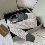 Special Tom Ford.New Premium Calfskin Paired With Imported Elastic Band, Minimal