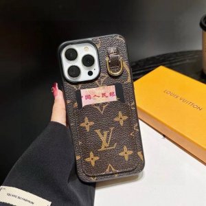 Lv old flower card slot phone case Model: In order to avoid the wrong model, ple
