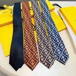 The real thing is truly beautiful. This popular Fendi tie for men is a rare cho