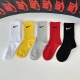 Special Packaging Nike New Mid-Length Slouch Socks! Five pairs per box, same sty