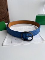 Bv 2025 Newest Men's Braided Belt, Handmade Intreccio Large Check Braided Double