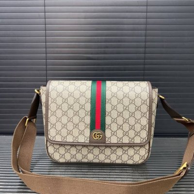 Gucci Gucci Ophidia messenger bag with flap, classic and versatile, real shot, o