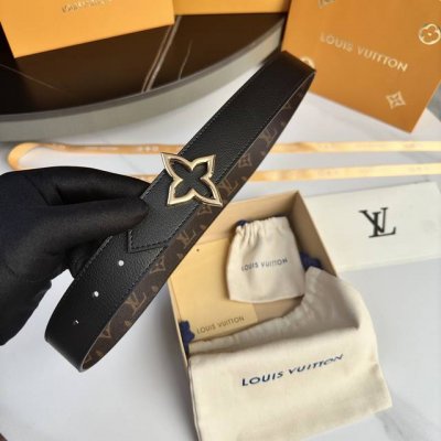 Special L0Uis Vuitt0N This season's new original belt width 35mm Classic waterpr