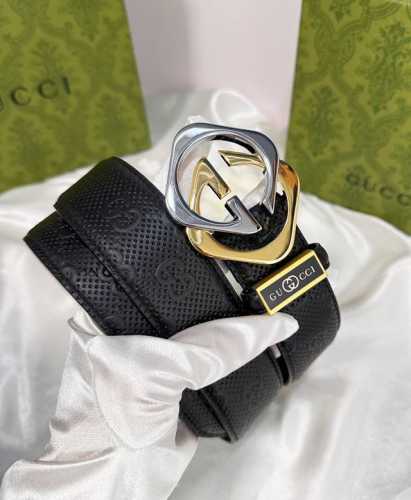 Belt: Gucci.Gu...Cci Authentic Single Piece. Belt: 100% Top-Grain Cowhide Leathe