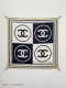 Scc2576 18 momme double-sided 90X90Cm twill silk Chanel Ddd