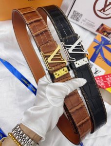 Belt: Louis Vuitton top-grade original replica. belt: 100% top-grain cowhide, gu