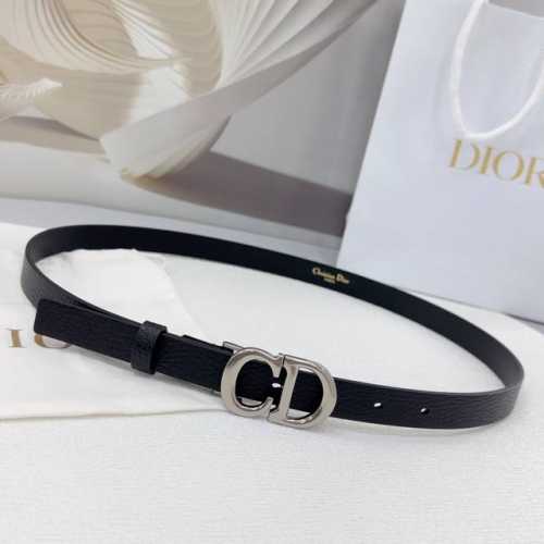 2.0 Cm Dior Belt, Double-Sided Top-Grain Cowhide, Length: 0.75, 0.80, 0.85, 0.90