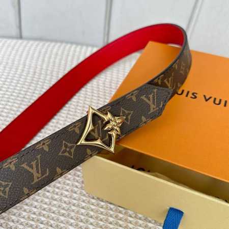 L0Uis Vuitt0N This season's new women's belt, 30mm wide, features classic floral - Click Image to Close