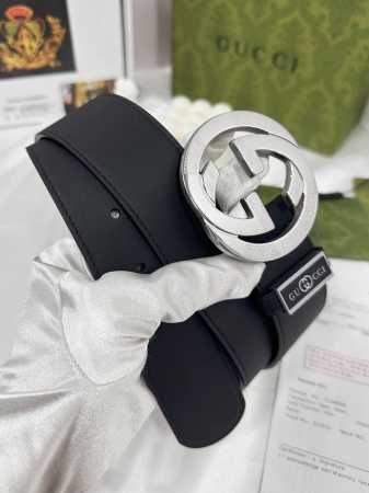 Belt: Gucci.Gu...Cci Original Single Belt: 100% Top-Grain Cowhide, Guaranteed Ge - Click Image to Close