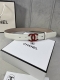 Width 3.0 Cm Chanel Classic Women's Belt, New Style With Smooth Lining And Satin