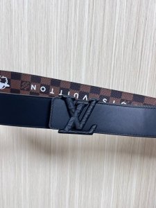 New seasonal style, 4.0mm wide brown checkered pattern with white lettering and
