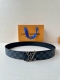 4.0 Width This Double-Sided Belt Features The Iconic Lv Initiales Buckle In Thre