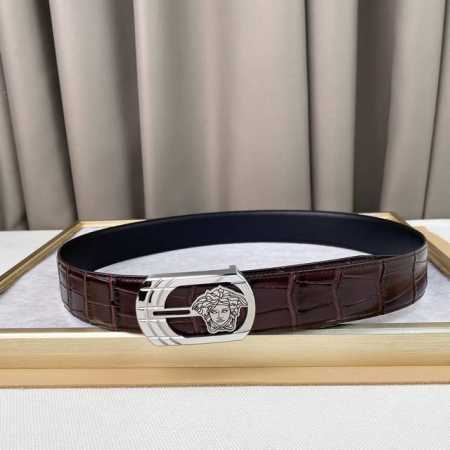 Men's Versace, Soft And Delicate, Versatile And Elegant, Width 3.8 Cm, Official - Click Image to Close