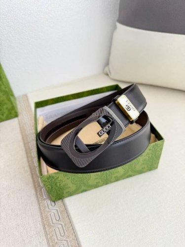 Product Name: Gucci.Gu...Cci Automatic Belt, Leather Belt Model: Automatic Buckl