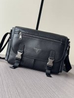 The latest and hottest Prada crossbody bag with a flap is shipping in large qua