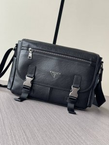 The latest and hottest Prada crossbody bag with a flap is shipping in large qua