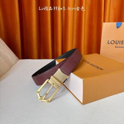 Louis Vuitton Frog belt series, reversible, original hardware, exquisite hand-pa Louis Vuitton Frog belt series, reversible, original hardware, exquisite hand-pa