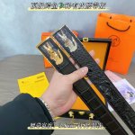 Aima H home water-dyed matte A-grade luxury noble high-end crocodile bone leathe