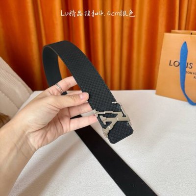 Louis Vuitton 4.0Mm Men's Double-Sided Original Leather, Original Factory Craft