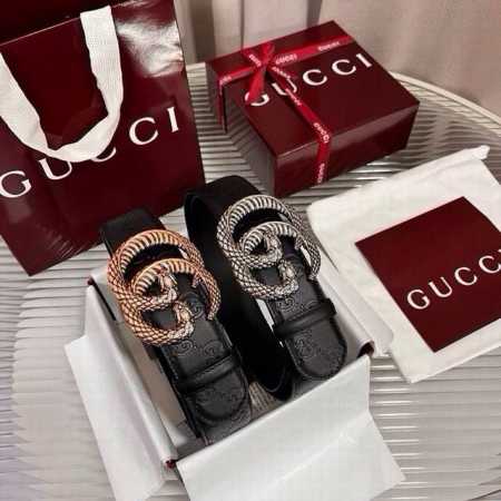 This Gucci men's belt is eye-catching and stylish. From the early spring collec - Click Image to Close