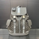 Gucci Gucci printed Double G backpack, unisex backpack, real product photo, orig