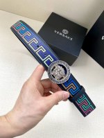 Width 4.0 Cm Versace This Unique Leather Belt Is Crafted From Leather, Adorned W
