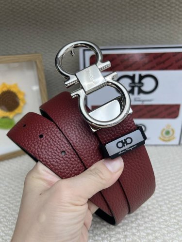 Product Name: Ferragamo Original Single Belt Material: 100% Top Layer Cowhide Le