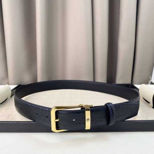 Men's Montblanc Soft And Delicate, Versatile And Elegant, Width 3.5 Cm, Customiz