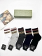comes with packaging 5 pairs per box Gucci classic letter logo pure cotton shor