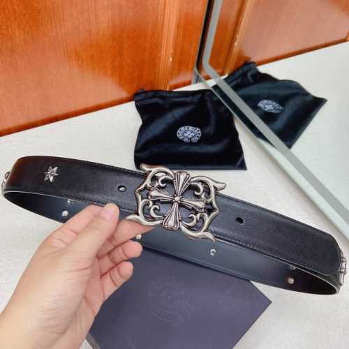 Chrome Hearts detachable silver-plated 925 sturd buckle, featuring imported ori