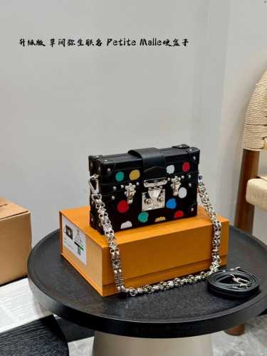 Gift box packaging Upgraded version! Size: 19*12Cm Lv Yayoi Kusama first collabo